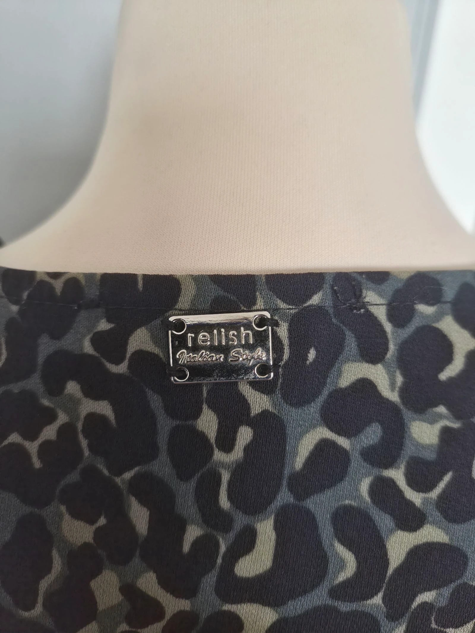 Leopard print blouse Relish size 36 – photo 5